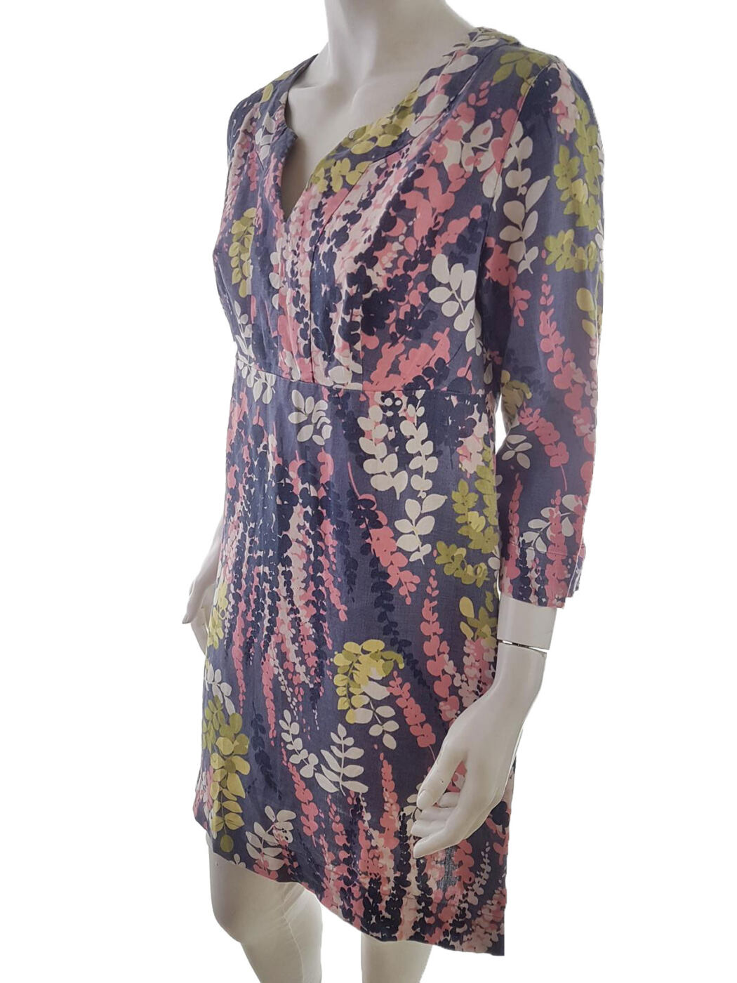 Boden Rozmiar 40 Kolor Fioletowy Split Crew Neck Sukienka Sheath Rękaw 3/4 Do Kolan Materiał Len 100% Boden Rozmiar 40 Kolor Fioletowy Split Crew Neck Sukienka Sheath Rękaw 3/4 Do Kolan Materiał Len 100%