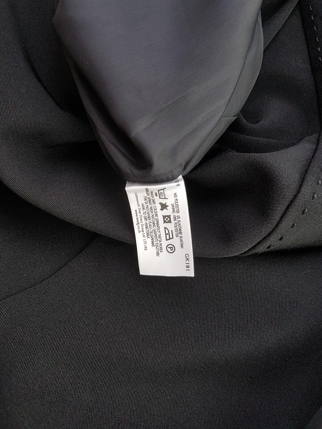 South Rozmiar S Kolor Czarny Okrągły dekolt Sukienka Ołówkowa Krótki rękaw Midi South Rozmiar S Kolor Czarny Okrągły dekolt Sukienka Ołówkowa Krótki rękaw Midi