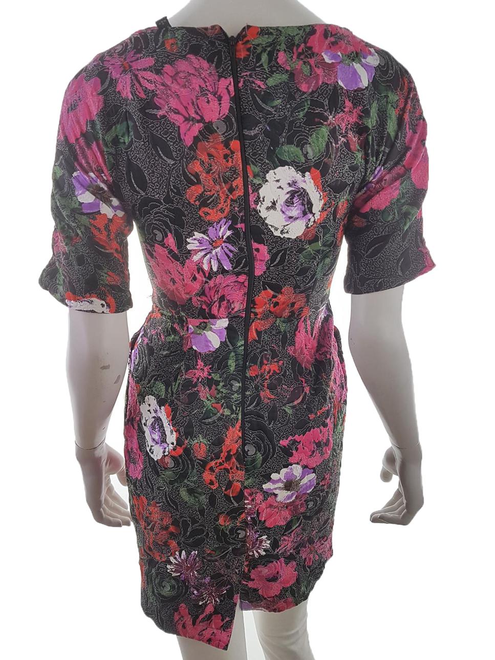 ASOS Rozmiar 34 Kolor Czarny Okrągły dekolt Sukienka Sheath Krótki rękaw Do Kolan Materiał Bawełna ASOS Rozmiar 34 Kolor Czarny Okrągły dekolt Sukienka Sheath Krótki rękaw Do Kolan Materiał Bawełna