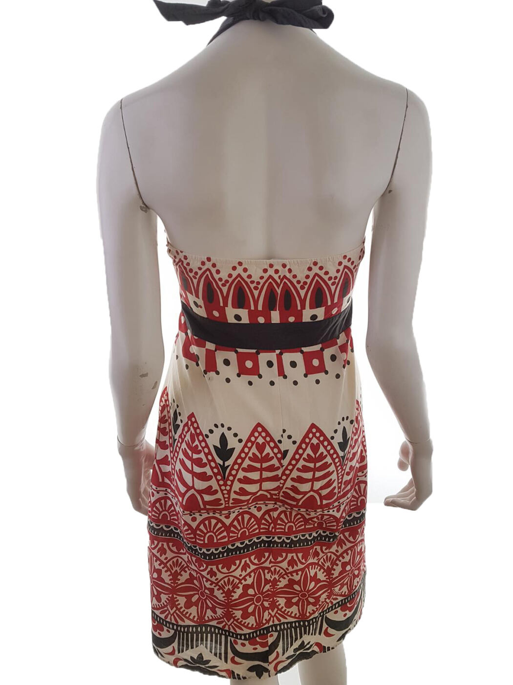 Special Edition Redherring Rozmiar 42 Kolor Biały Aztecka Halter Sukienka Letnia Bezrękawnik Do Kolan Materiał Bawełna 100% Special Edition Redherring Rozmiar 42 Kolor Biały Aztecka Halter Sukienka Letnia Bezrękawnik Do Kolan Materiał Bawełna 100%