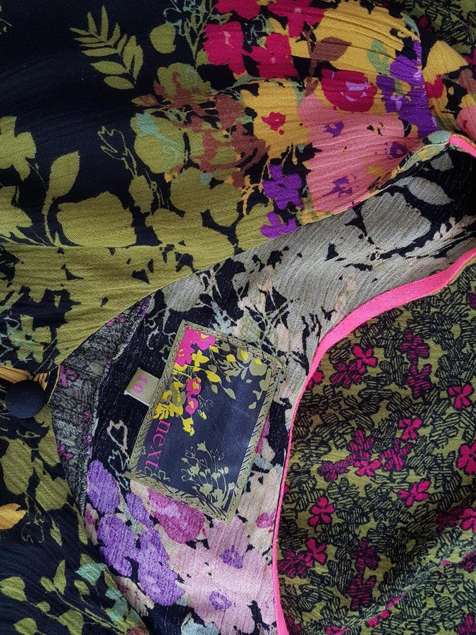 Next Rozmiar 10 Kolor Czarny Okrągły dekolt Tunika Popover Bluzka Długi rękaw Materiał Wiskoza 100% Next Rozmiar 10 Kolor Czarny Okrągły dekolt Tunika Popover Bluzka Długi rękaw Materiał Wiskoza 100%