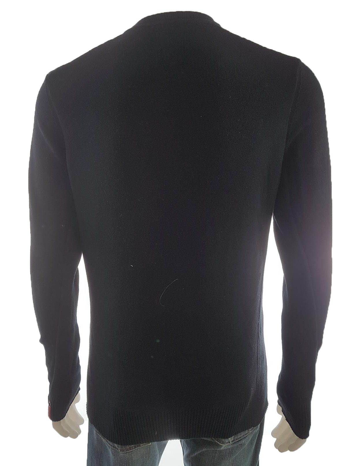 20190627_142246.jpg Jack & jones Rozmiar L Kolor Czarny Męski Sweter Długi rękaw Materiał Bawełna