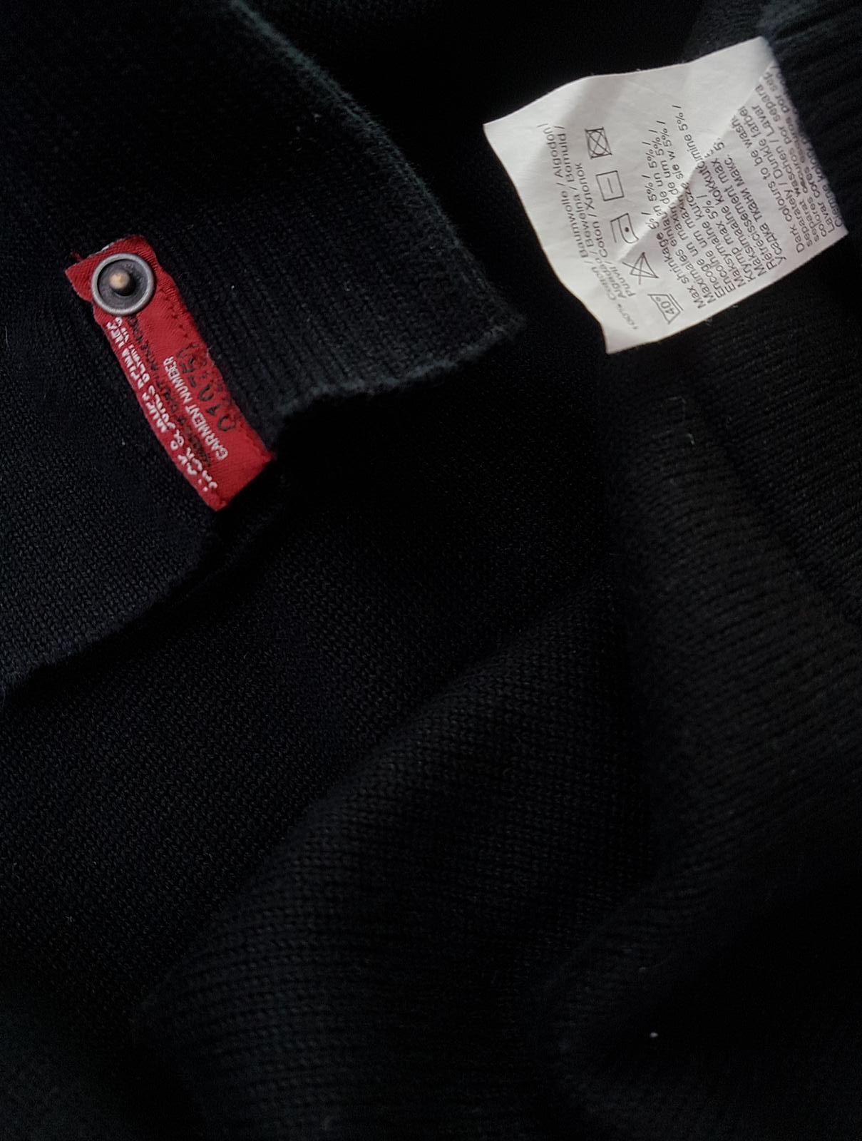 20190627_142323.jpg Jack & jones Rozmiar L Kolor Czarny Męski Sweter Długi rękaw Materiał Bawełna