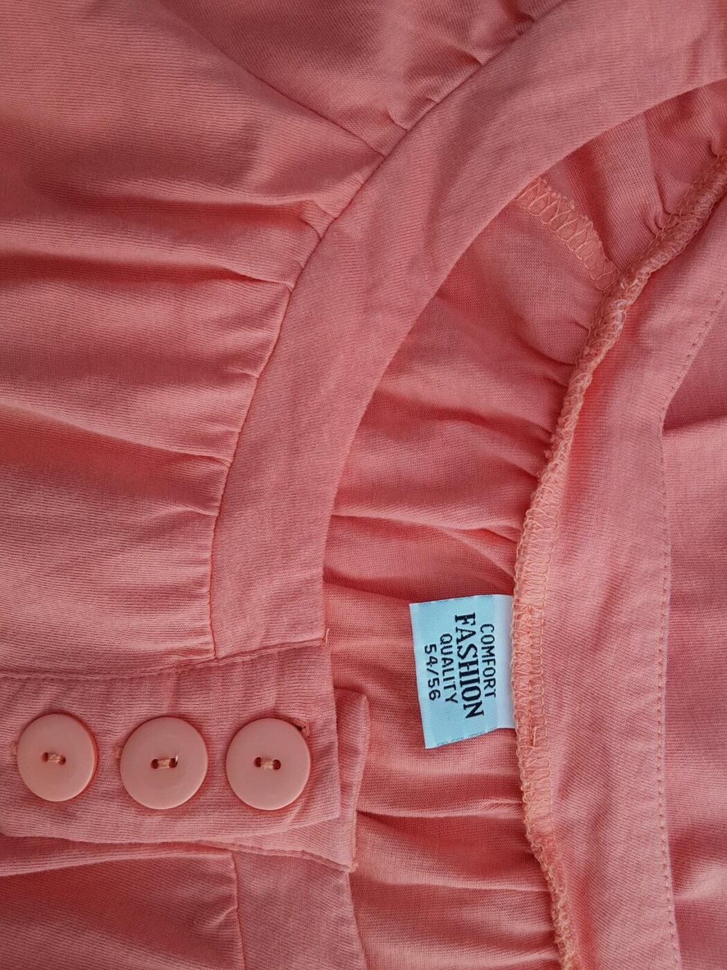 Comfort fashion quality Rozmiar 54/56 Kolor Pomarańczowy Okrągły dekolt Tunika Bluzka Krótki rękaw Materiał Bawełna 100% Comfort fashion quality Rozmiar 54/56 Kolor Pomarańczowy Okrągły dekolt Tunika Bluzka Krótki rękaw Materiał Bawełna 100%