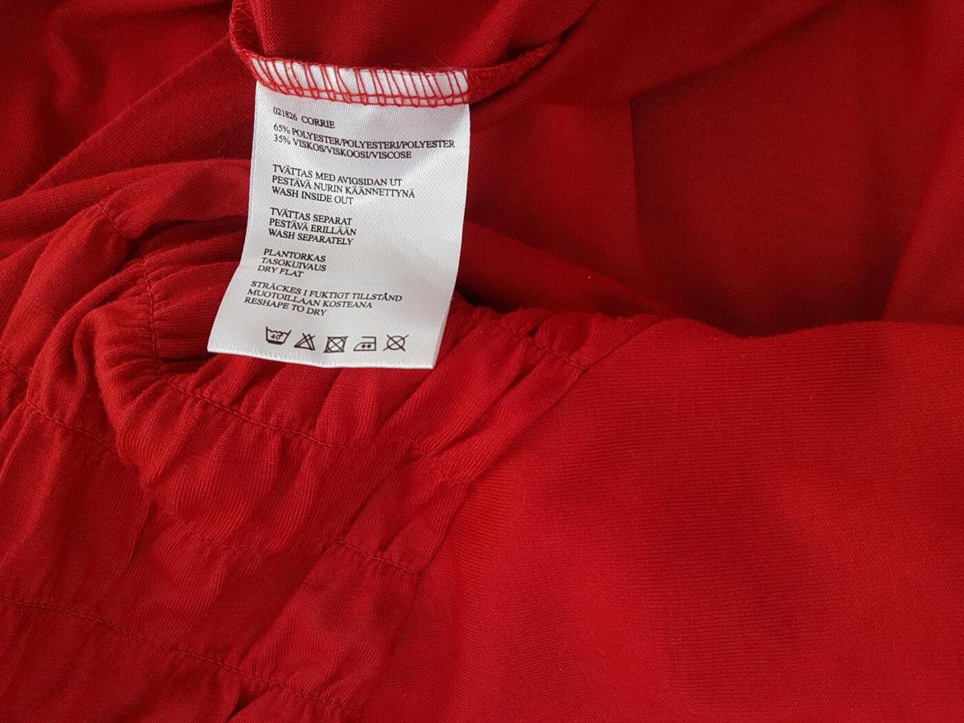 20190628_130002_r1.jpg Time Rozmiar L Kolor Czerwony W serek Długi Otwarty Kardigan Długi rękaw Cienka dzianina