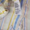 Tommy hilfiger Rozmiar 36 Kolor Biały Pasy Kołnierz Koszula Zapinana Bluzka Krótki rękaw Materiał Bawełna 100%