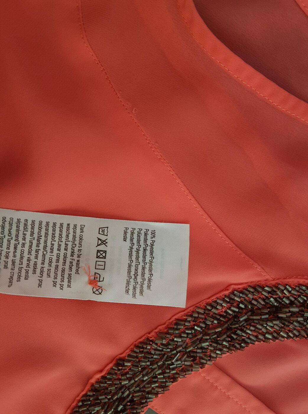 20190628_144549.jpg Vila Rozmiar L Kolor Różowy Okrągły dekolt Bluzka Bezrękawnik