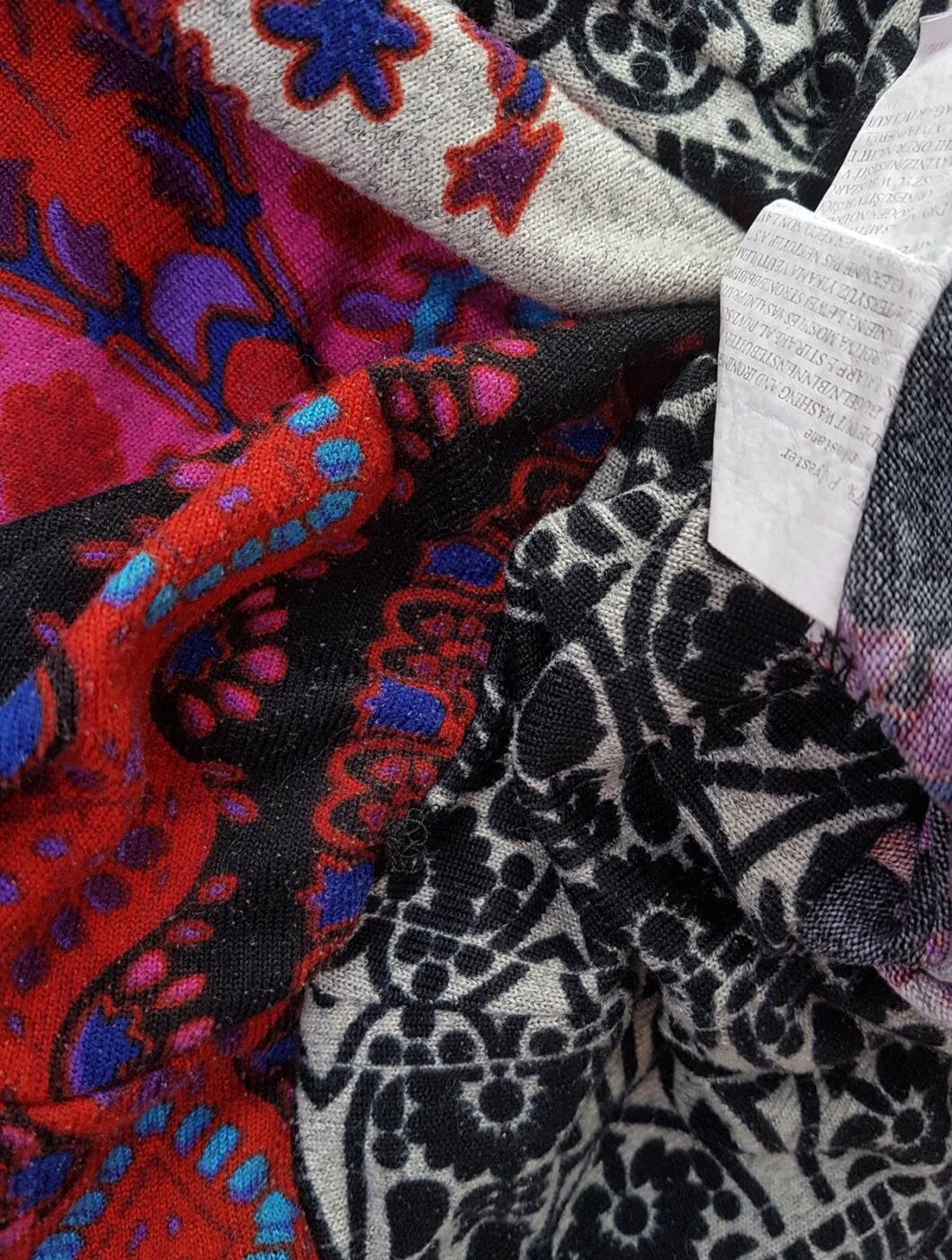 New york laundry Rozmiar M/L Kolor Kolorowa W łódkę Sweter Długi rękaw Cienka dzianina