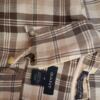 Gant Rozmiar M Kolor Khaki Krata Kołnierz Męska Koszula Casual Długi rękaw Materiał Bawełna 100%
