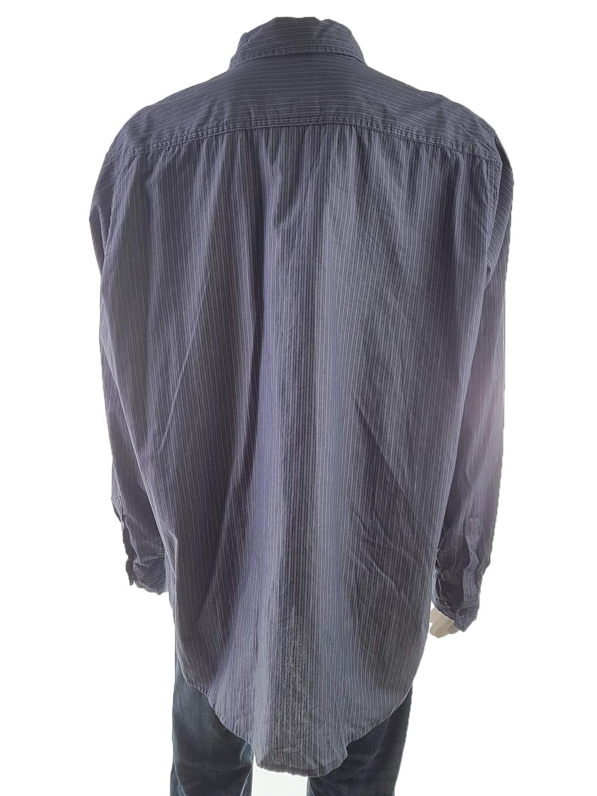 20190701_124731.jpg Wrangler Rozmiar XXL Kolor Szary Kołnierz Męska Koszula Casual Długi rękaw Materiał Bawełna 100%
