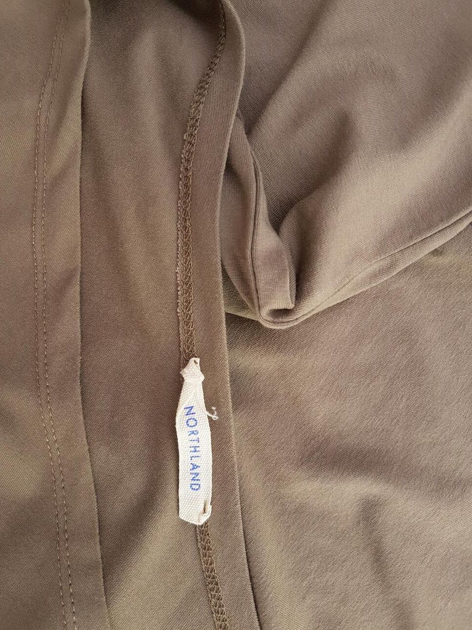 Northland Rozmiar 38 Kolor Khaki Na Jedno Ramię Tunika Bluzka Krótki rękaw Materiał Wiskoza Northland Rozmiar 38 Kolor Khaki Na Jedno Ramię Tunika Bluzka Krótki rękaw Materiał Wiskoza