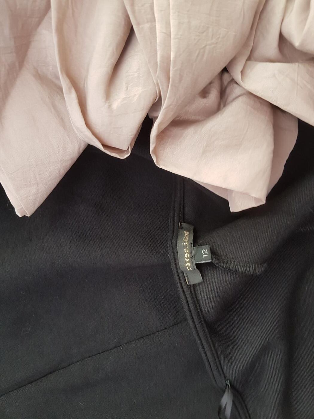 River island Rozmiar S Kolor Czarny Na Jedno Ramię Sukienka Ołówkowa Bezrękawnik Do Kolan Materiał Wiskoza