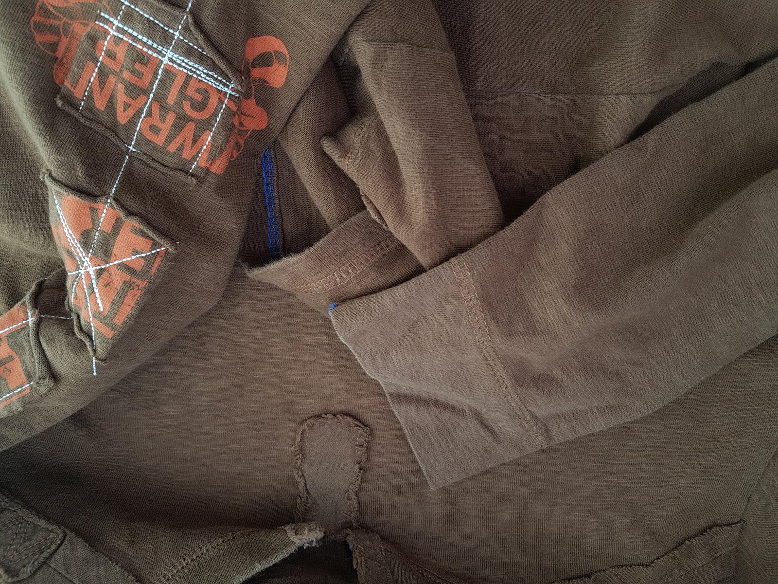 20190703_120915.jpg Wrangler Rozmiar S Kolor Brązowy Męski Sweter Długi rękaw