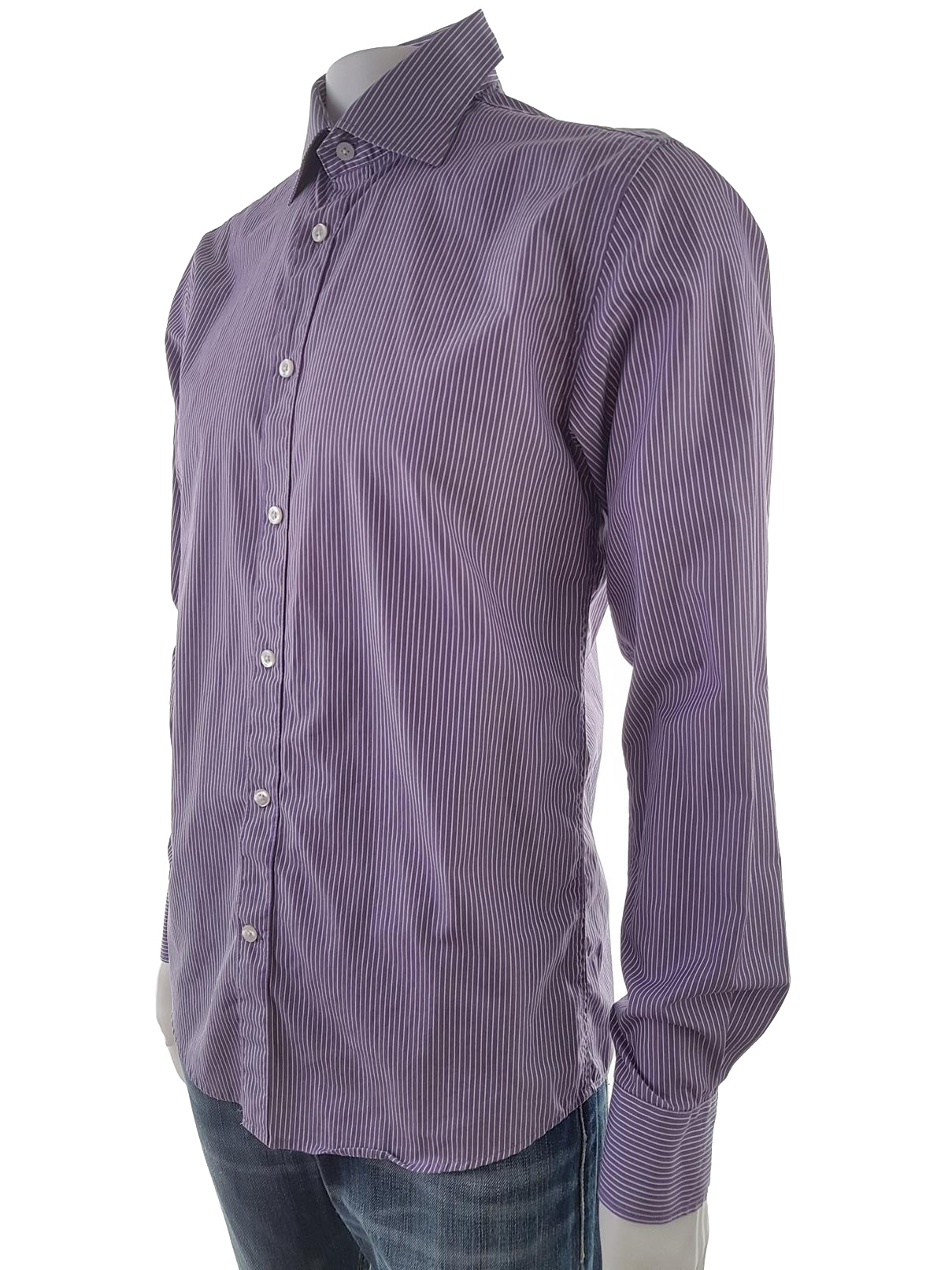 20190703_132608.jpg Jack & jones Rozmiar M Kolor Fioletowy Kołnierz Męska Koszula Casual Długi rękaw Materiał Bawełna 100%