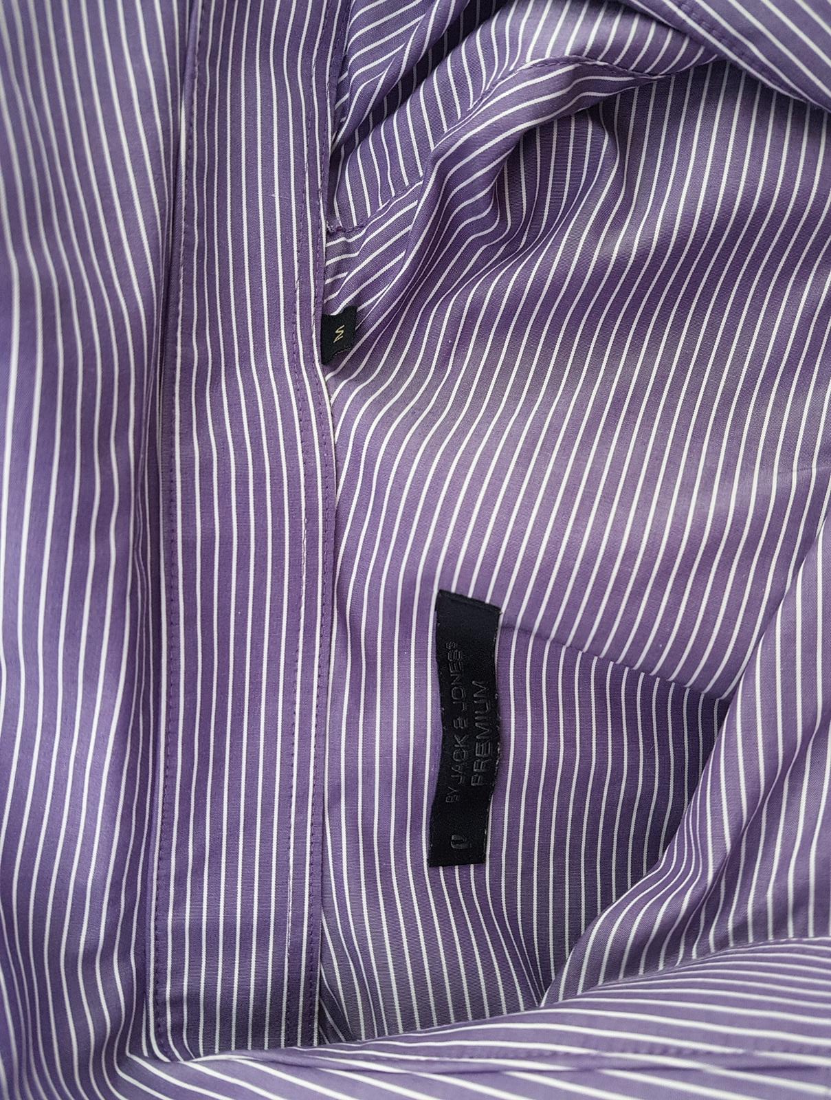 20190703_132652.jpg Jack & jones Rozmiar M Kolor Fioletowy Kołnierz Męska Koszula Casual Długi rękaw Materiał Bawełna 100%