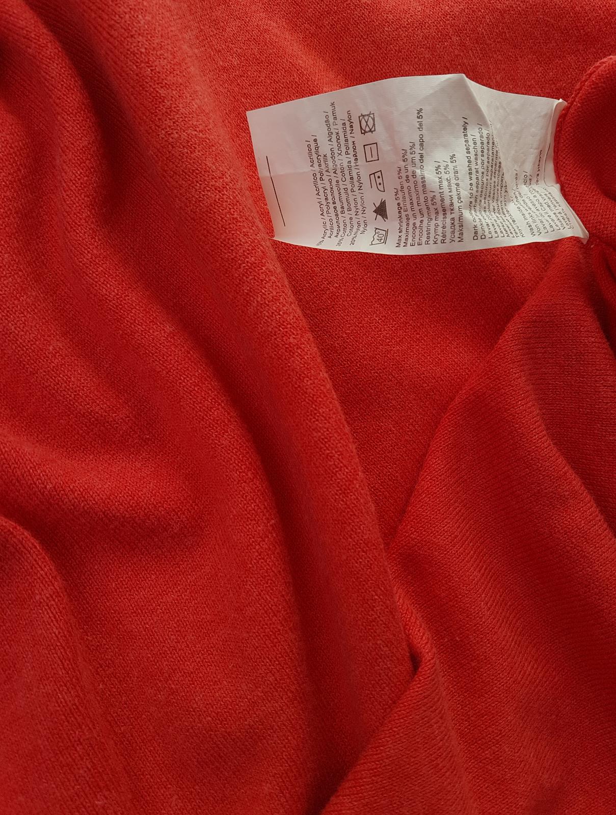 20190703_135947.jpg Jack & jones Rozmiar M Kolor Czerwony Męski Sweter Długi rękaw Materiał Akryl