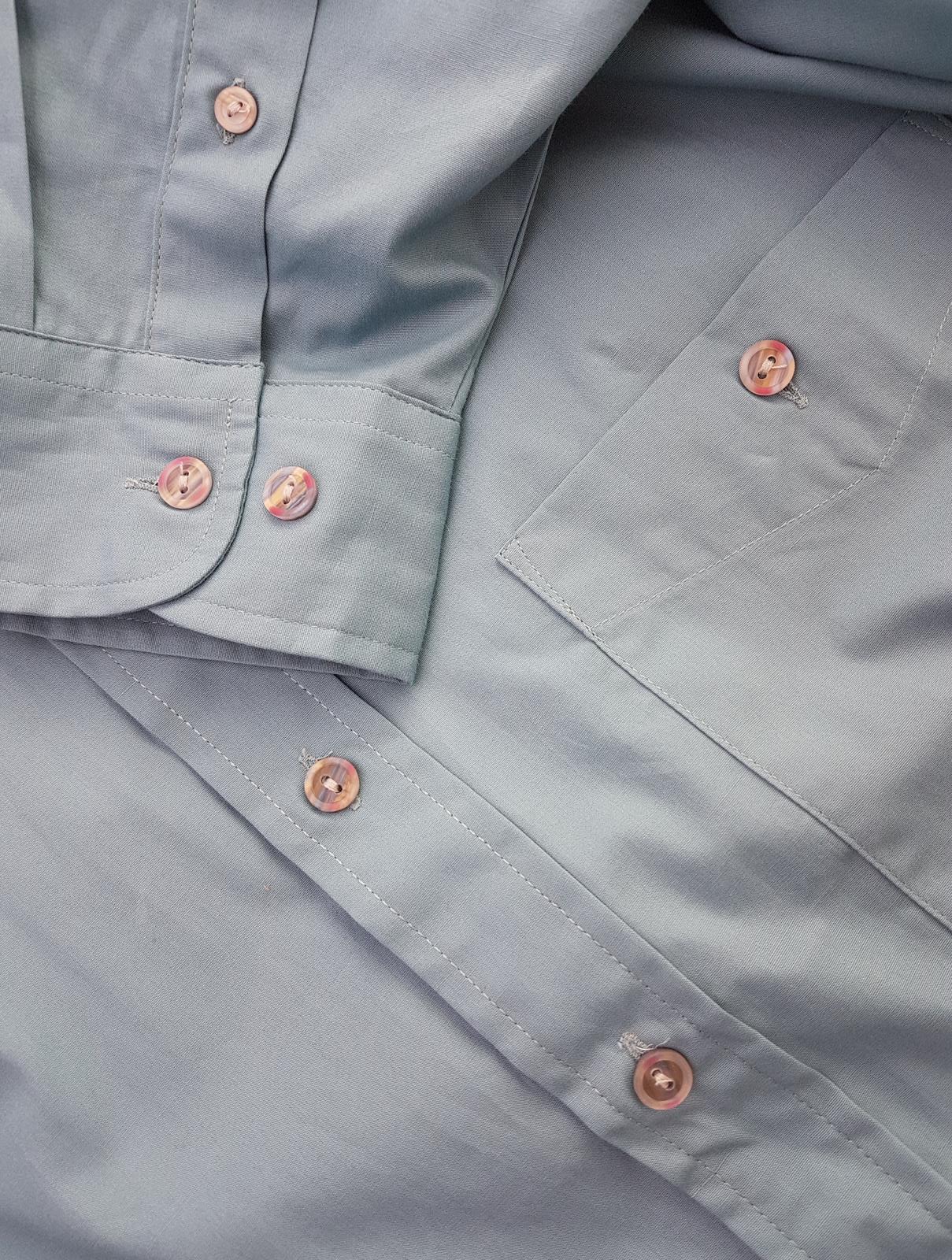 20190703_142314.jpg Designed By Bex Rozmiar XL Kolor Zielony Kołnierz Męska Koszula Casual Długi rękaw Materiał Bawełna 100%