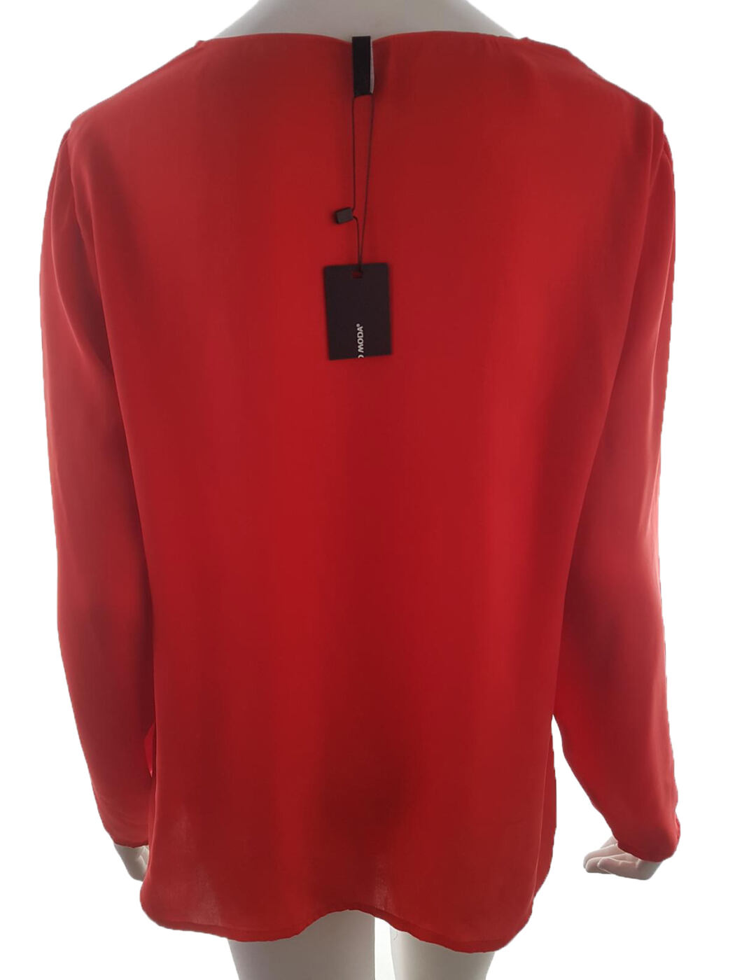 Vero moda Rozmiar XL Kolor Czerwony W serek Tunika Bluzka Długi rękaw Vero moda Rozmiar XL Kolor Czerwony W serek Tunika Bluzka Długi rękaw