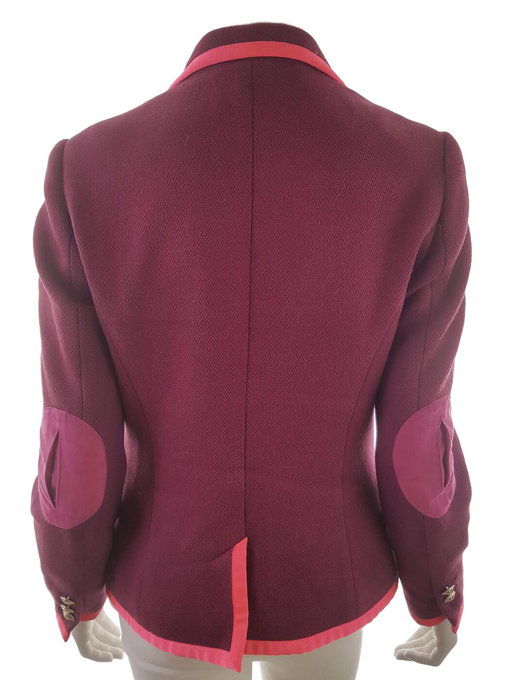 20190710_141044.jpg Ted Baker London Rozmiar S Kołnierz Żakiet z zapięciem Długi rękaw Materiał Bawełna