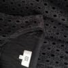 Noa noa Rozmiar XS Kolor Czarny Crew Neck Sukienka A-Line Bezrękawnik Midi Materiał Bawełna 100%
