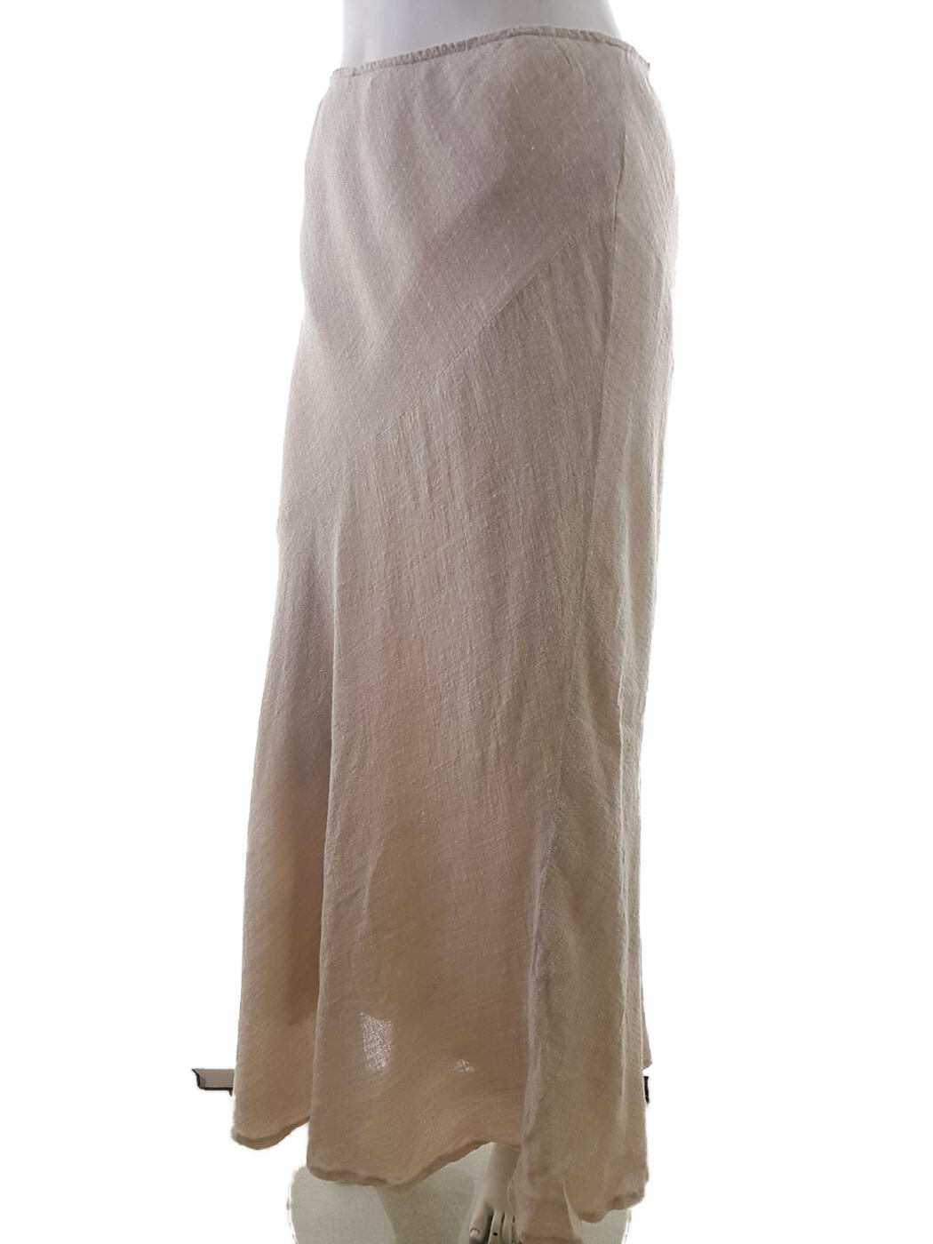 20190711_133336.jpg Hucke Women Rozmiar 42 Kolor Beżowy Spódnica Maxi Długa Materiał Wiskoza