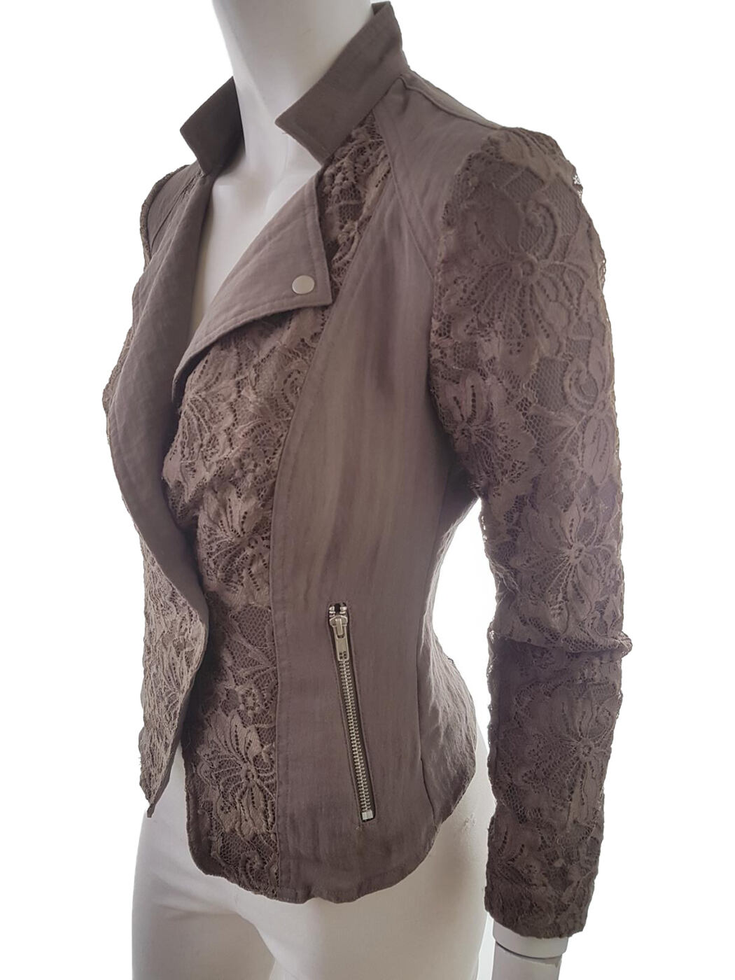 20190711_145332.jpg Rosebud Rozmiar 34 Kolor Khaki Kurtka Rękaw 3/4 Materiał Rayon