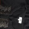 Noa noa Rozmiar XL Kolor Czarny Crew Neck Kardigan na suwak Długi rękaw Materiał Bawełna 100% Cienka dzianina