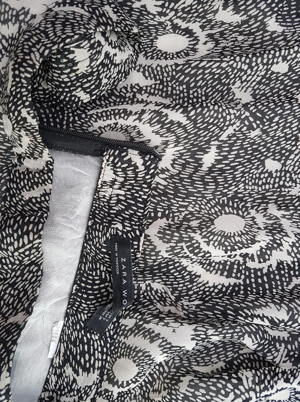 Zara Rozmiar S Geometryczny Spódnica Maxi Długa