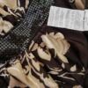 Vero moda Rozmiar 36 Kolor Brązowy W serek Sukienka Letnia Bezrękawnik Midi