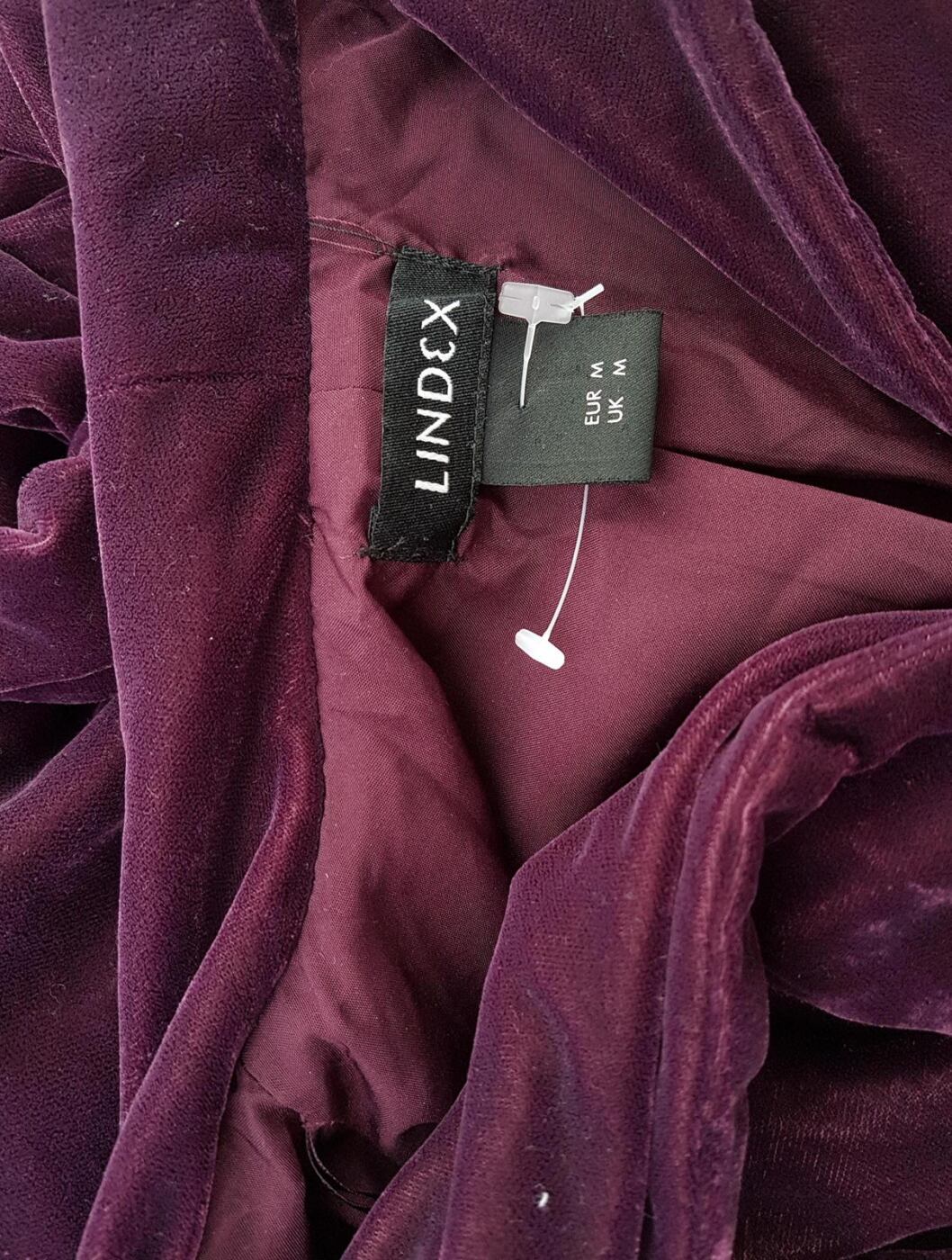20190716_125902.jpg Lindex Rozmiar M Kolor Fioletowy W serek Żakiet Wiązany Długi rękaw