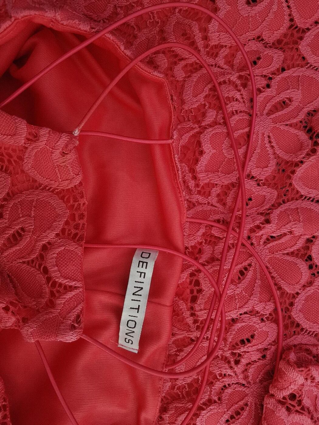 Definitions Rozmiar 36 Kolor Różowy Halter Sukienka Ołówkowa Bezrękawnik Midi Definitions Rozmiar 36 Kolor Różowy Halter Sukienka Ołówkowa Bezrękawnik Midi