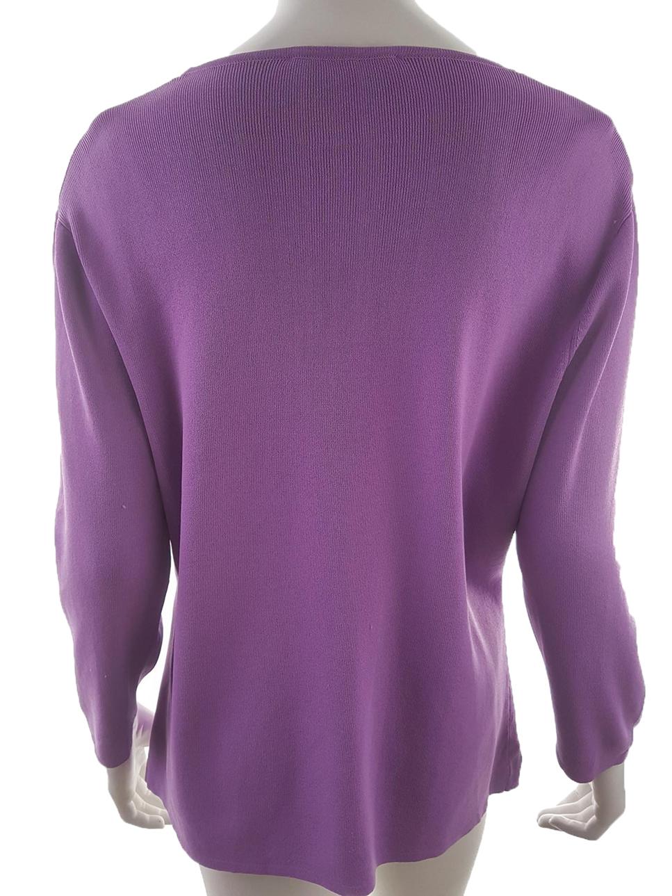 Stephen Y Rozmiar 2XL Kolor Fioletowy Okrągły dekolt Tunika Bluzka Rękaw 3/4 Materiał Wiskoza Stephen Y Rozmiar 2XL Kolor Fioletowy Okrągły dekolt Tunika Bluzka Rękaw 3/4 Materiał Wiskoza