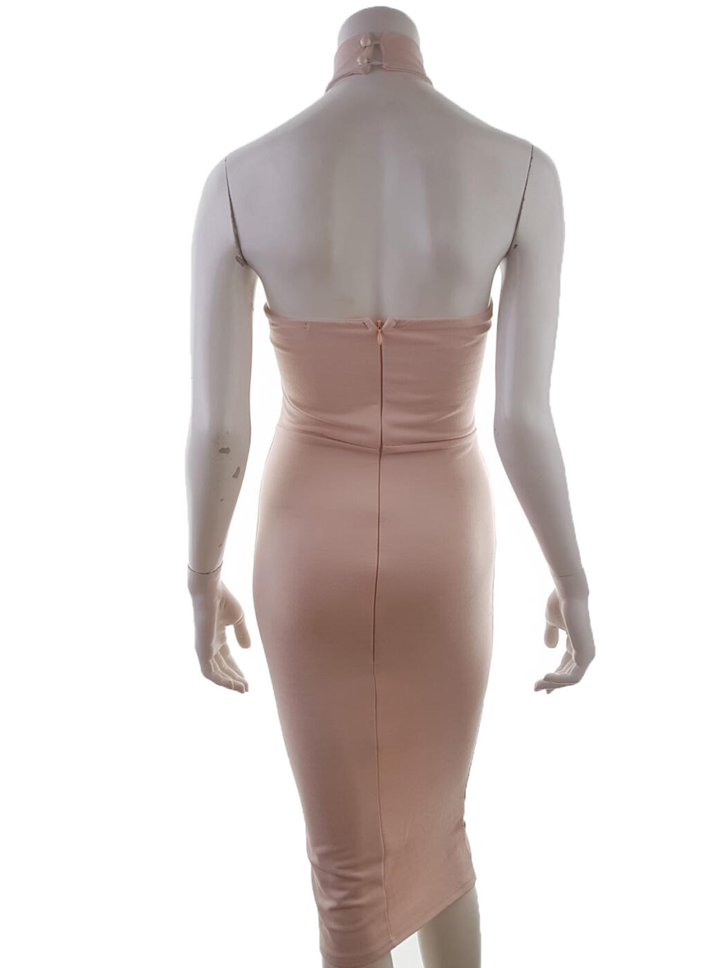 PINK BOUTIQUE Rozmiar 10 (38) Kolor Różowy Halter Suknia Balowa Sukienka Wieczorowa Bezrękawnik Midi PINK BOUTIQUE Rozmiar 10 (38) Kolor Różowy Halter Suknia Balowa Sukienka Wieczorowa Bezrękawnik Midi