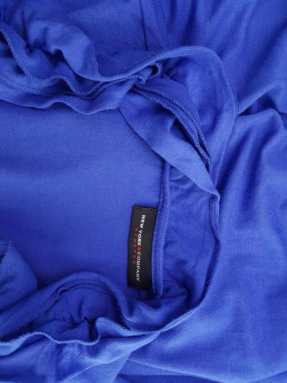 Rozmiar L Kolor Niebieski W serek Sukienka Sheath Bezrękawnik Do Kolan Materiał Rayon Rozmiar L Kolor Niebieski W serek Sukienka Sheath Bezrękawnik Do Kolan Materiał Rayon