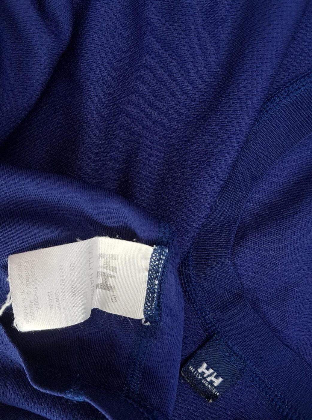 HELLY HANSEN Rozmiar S Kolor Niebieski Crew Neck Bluzka Długi rękaw