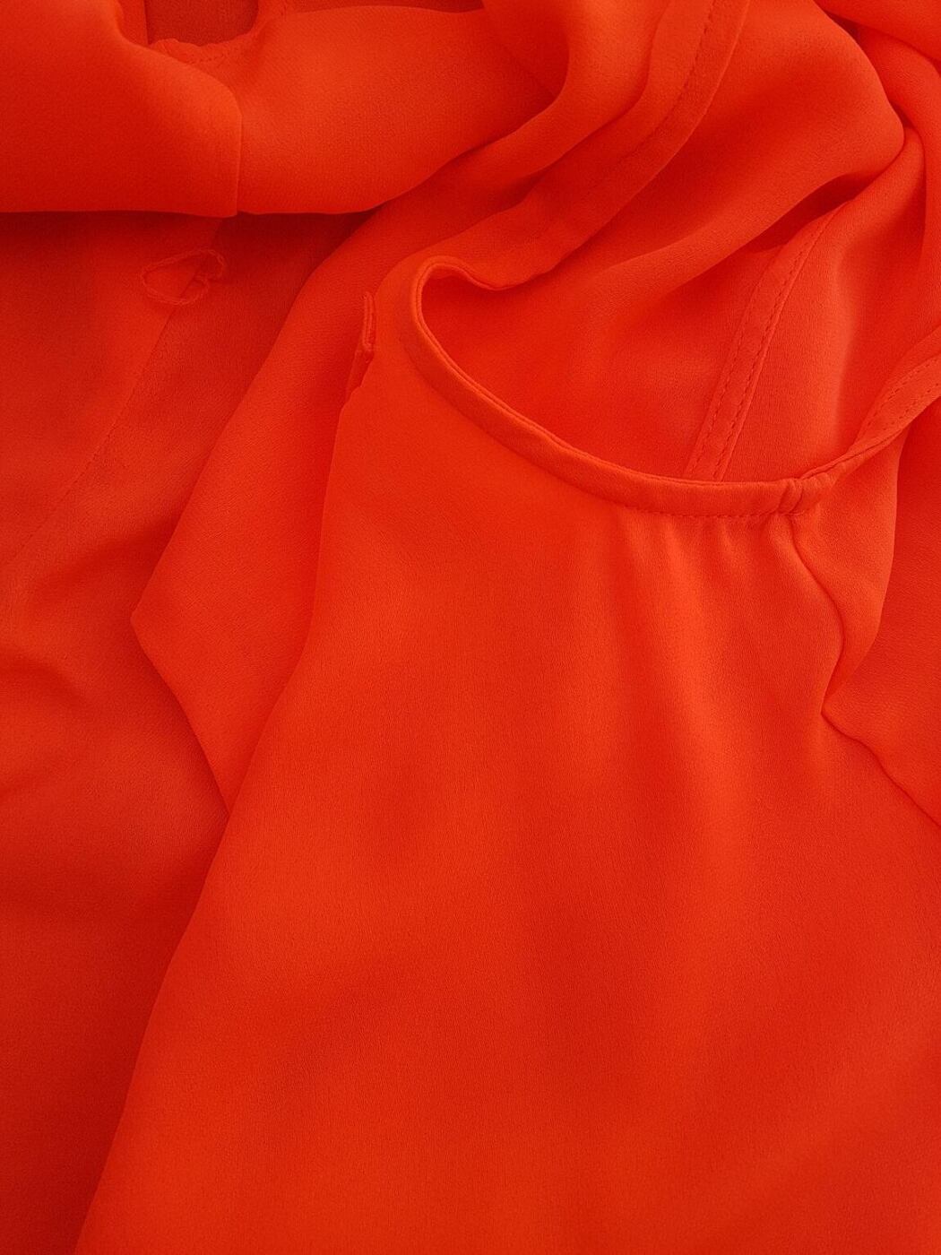 Forever 21 Rozmiar S Kolor Pomarańczowy Głęboki Serek Tunika Bluzka Otwarta Bezrękawnik Forever 21 Rozmiar S Kolor Pomarańczowy Głęboki Serek Tunika Bluzka Otwarta Bezrękawnik