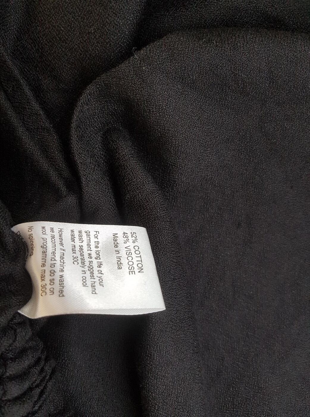 20190731_111245.jpg The Masai Rozmiar S Kolor Czarny Spodnie Casual Materiał Bawełna