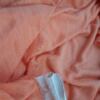 Vero moda Rozmiar XL Kolor Pomarańczowy W łódkę Tunika Bluzka Krótki rękaw Materiał Wiskoza