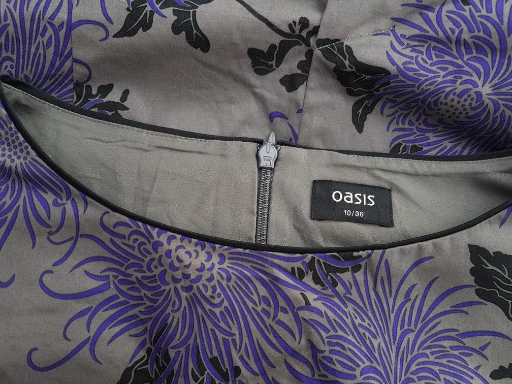 Oasis Rozmiar 36 Kolor Szary Okrągły dekolt Sukienka Bodycon Bezrękawnik Midi Materiał Bawełna Oasis Rozmiar 36 Kolor Szary Okrągły dekolt Sukienka Bodycon Bezrękawnik Midi Materiał Bawełna