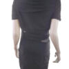 Special Edition Redherring Rozmiar 16 (44) Kolor Czarny Drapowany dekolt Sukienka Bodycon Krótki rękaw Krótka