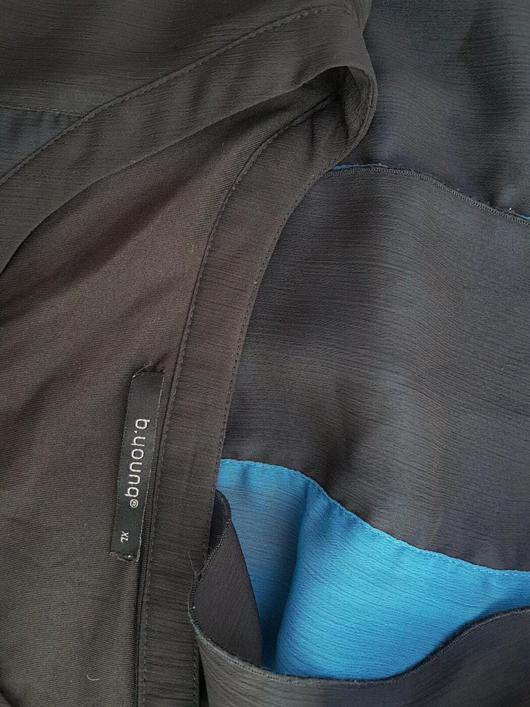 B.YOUNG Rozmiar XL Kolor Czarny Okrągły dekolt Sukienka Sheath Bezrękawnik Do Kolan B.YOUNG Rozmiar XL Kolor Czarny Okrągły dekolt Sukienka Sheath Bezrękawnik Do Kolan