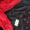 Lindy Bop Vintage Rozmiar S Kolor Czarny Grochy Dekolt Serce Sukienka A-Line Bezrękawnik Do Kolan