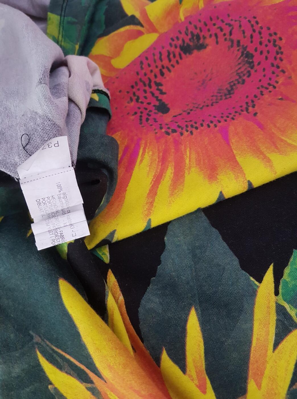20190808_121126.jpg Zara Rozmiar S Kolor Czarny Crew Neck T-Shirt Krótki rękaw Materiał Bawełna 100%