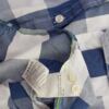 Superdry Rozmiar L Kolor Niebieski Krata Kołnierz Koszula Zapinana Bluzka Długi rękaw Materiał Bawełna 100%