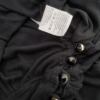 Vero moda Rozmiar XL Kolor Czarny Głęboki Serek Bluzka Krótki rękaw Materiał Wiskoza