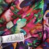Topshop Rozmiar 38 Kolor Fioletowy Okrągły dekolt Sukienka Mini Bezrękawnik Krótka