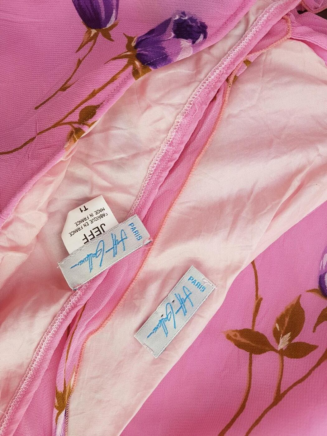 Jeff Gallano Paris Rozmiar 36 Kolor Różowy W łódkę Sukienka Blouson Bezrękawnik Midi Materiał Wiskoza 100% Jeff Gallano Paris Rozmiar 36 Kolor Różowy W łódkę Sukienka Blouson Bezrękawnik Midi Materiał Wiskoza 100%