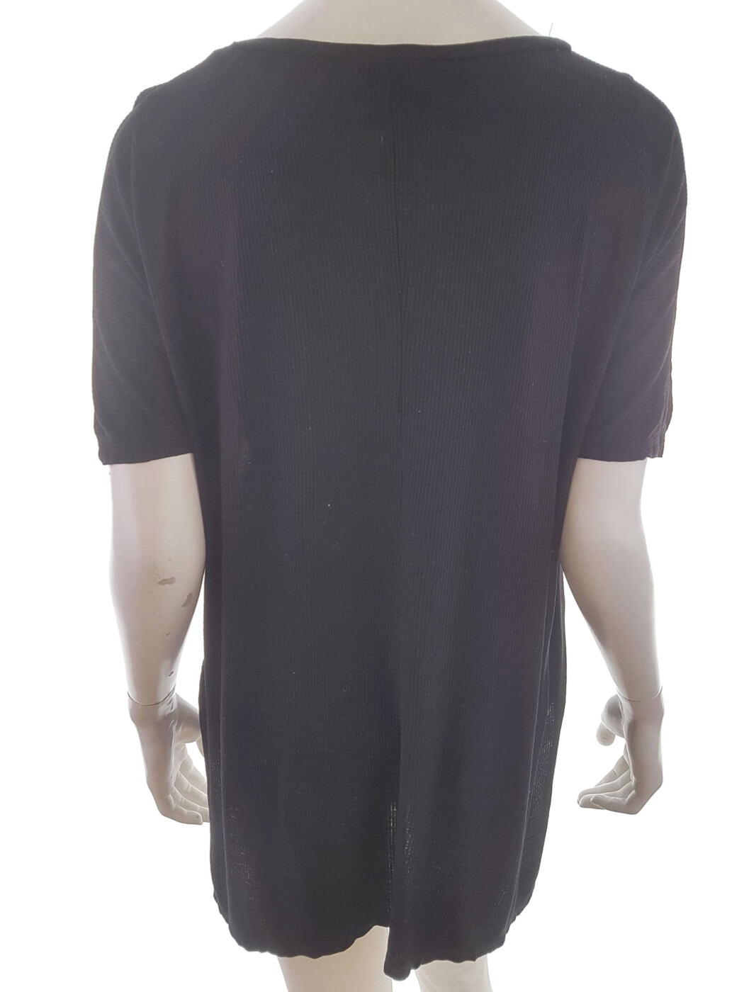 20190809_125647.jpg ASOS Rozmiar 36 Kolor Czarny W serek T-Shirt Krótki rękaw