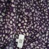 Noa noa Rozmiar 40 Kolor Fioletowy Panterka W serek Sukienka Sheath Rękaw 3/4 Midi Materiał Wiskoza 100%