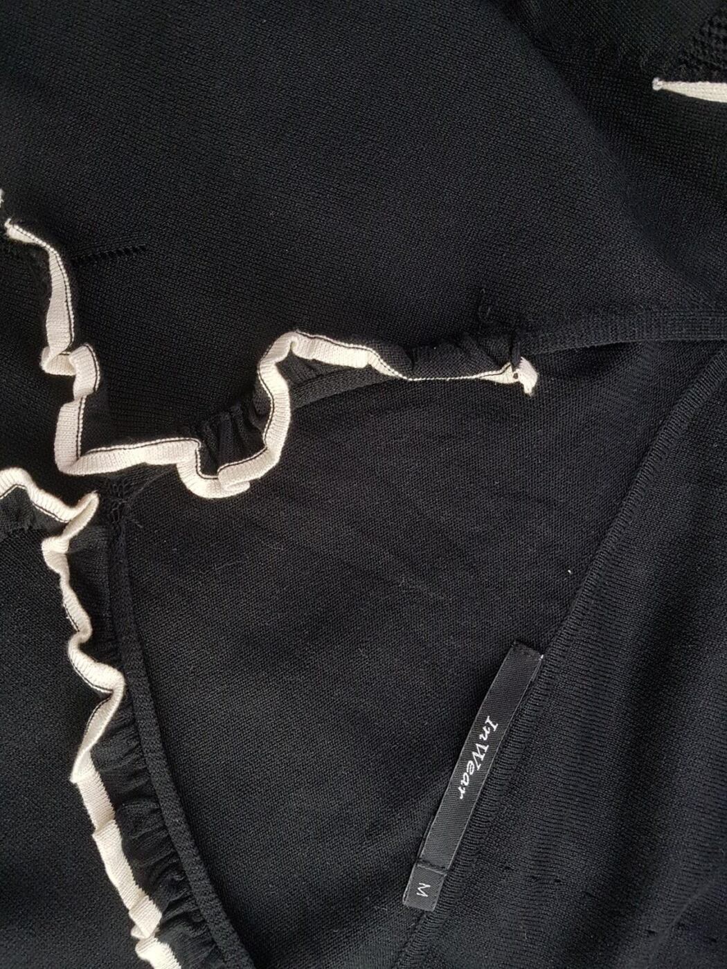InWear Rozmiar M Kolor Czarny Okrągły dekolt Sukienka Ołówkowa Długi rękaw Midi Materiał Jedwab InWear Rozmiar M Kolor Czarny Okrągły dekolt Sukienka Ołówkowa Długi rękaw Midi Materiał Jedwab